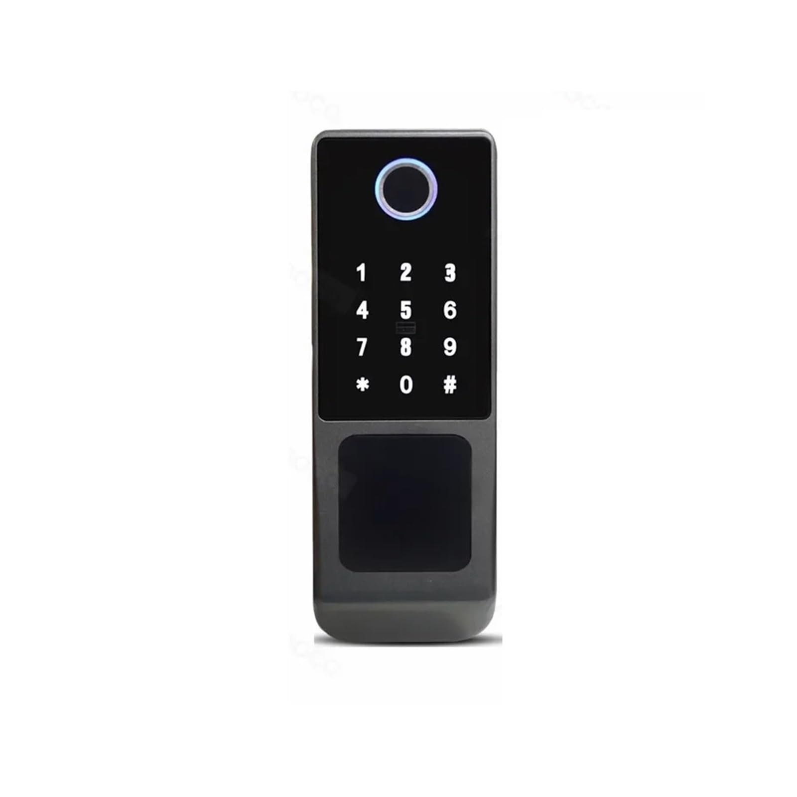 Serrure intelligente, Serrure Électronique Numérique For Porte De Jardin, Étanche, Avec Application Et Wi-Fi, Double Face, Empreinte Digitale, Carte À Code Verrouillage Par(A-1)