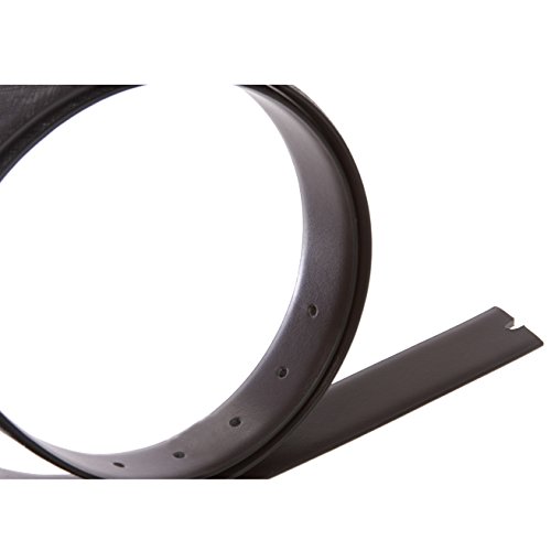 1 1/8" Men’s Feather-Edged Reversible Leather Belt Strap – One Size2