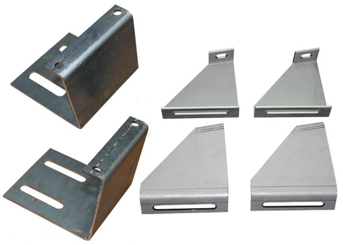 Brothers Trucks LSB6066 Lowered Seat Brackets- Low Hump Floor&Factory Bench Seat