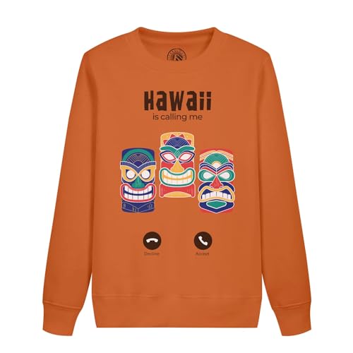 Sweatshirt enfant Hawaii is Calling Me pour l'école et les vacances