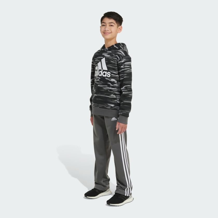 adidas Boys' Long Sleeve Camo Print Hoodie 6