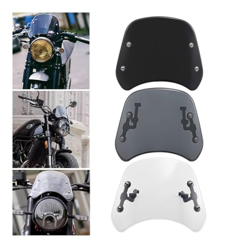 Pare-brise moto Benelli Leoncino 250 évite la pression du vent