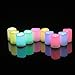 CANDLE CHOICE 24-Pack Realistic Color Changing Flameless Votive Candles Bright Battery Operated RGB Multi-Color LED Votives with Remote and Timer 1.5”x2” Party Wedding Birthday Holiday Décor Gift