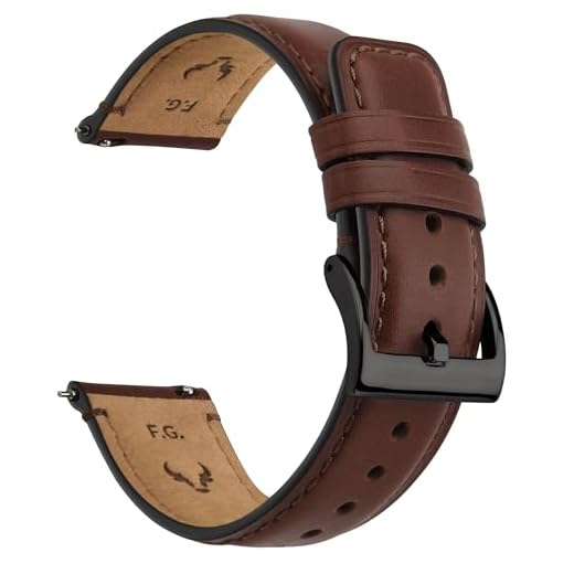 Fullmosa Leder Uhrenarmband Vintage-Ersatzarmband, Uhrenarmband 22mm 20mm 24mm 19mm 18mm 21mm 26mm Armband Uhr Zubehör für Herren Damen, Uhrband für Smartwatch und Universal-Uhren