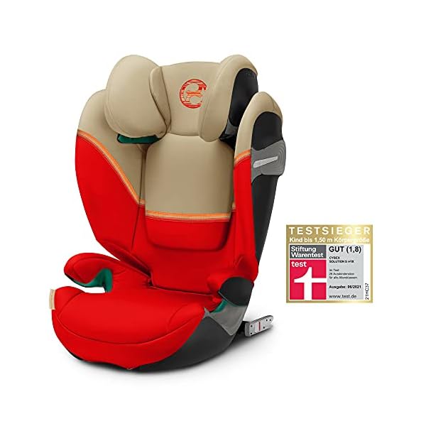 CYBEX Gold Kinder-Autositz Solution S i-Fix, Für Autos mit und ohne ISOFIX, 100 - 150 cm, Ab ca. 3 bis ca. 12 Jahre… – Bild 3