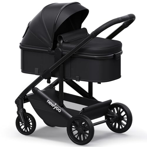 newyoo Infant Stroller with Bassinet Mode, Nestro 516M, Convertible Baby Strollers with Reversible Seat & Cup Holder, Coches para Bebes, 2-in-1...