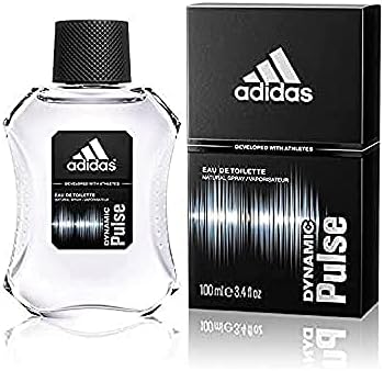Dynamic Pulse Eau De Toilette Spray by Adidas, Developed with Athletes for Men, 3.4 Ounce
