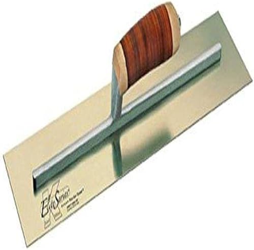 Kraft Herramienta cfe541l Elite Series Cinco estrellas Cemento Paleta con mango de piel, 14x 4-inch