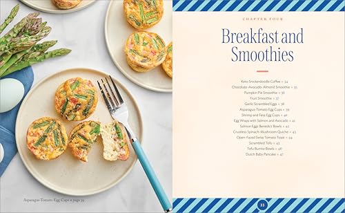 The Pescatarian Keto Cookbook: 100 Recipes and a 14-Day Meal Plan to Burn Fat and Boost Health – vue 2