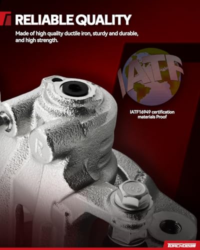 image for Torchbeam Front Brake Calipers Set for Jeep Wrangler 1990-1995 1997-20