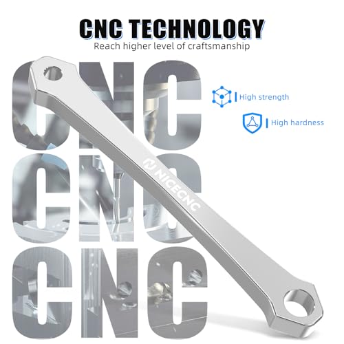 Image of NICECNC Silver Clutch Alignment Tool Compatible with Polaris RZR XP 1000 EPS 2014-2015, 2018, RZR XP Turbo EPS 2015-2018, Ranger Diesel 2015-2018, See Fitment