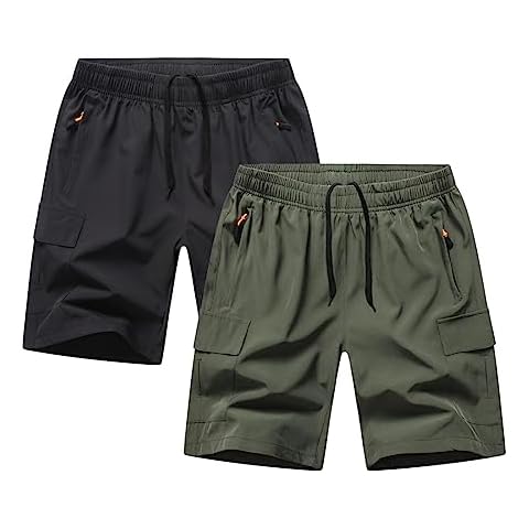 Muaney Boys Quick Dry Cargo Shorts Cover
