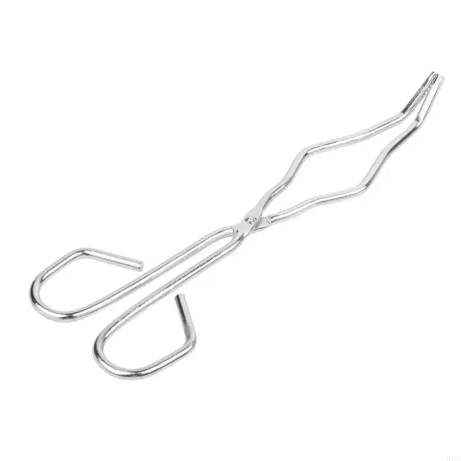 Djskldf One Color Crucible Tongs Laboratory Clamp Crucible Tongs Refinery Pliers Clamps Chemical Supplies For Experiments
