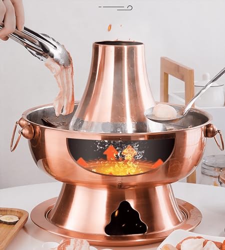 Olla Caliente Tradicional de Acero Inoxidable 34cm miniatura 7