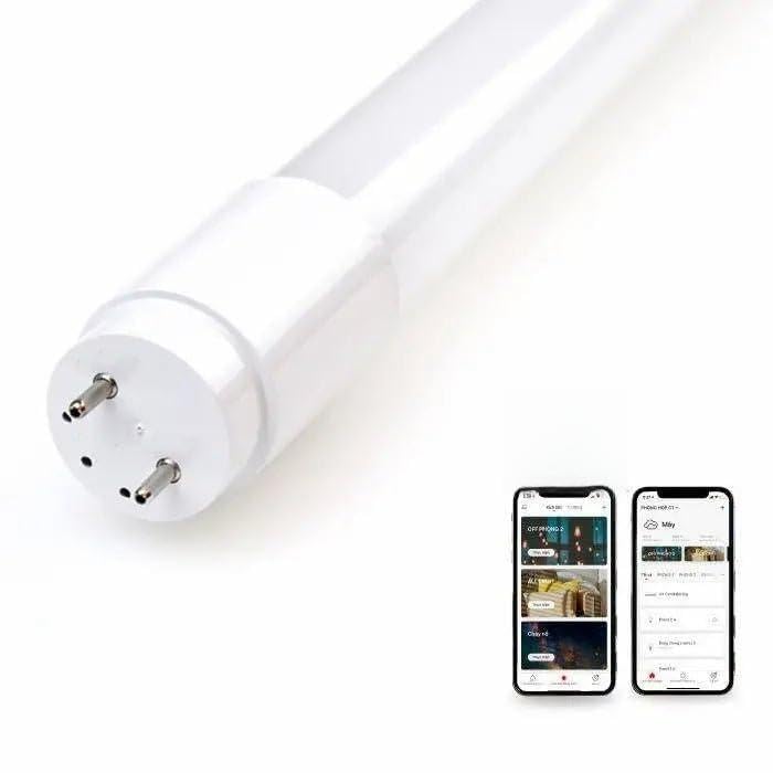 Tube T8 LED Connecté 120cm 12W Bluetooth TUYA avec Détecteur de Mouvement intégré - Blanc Froid 6000K - 8000K - SILAMP