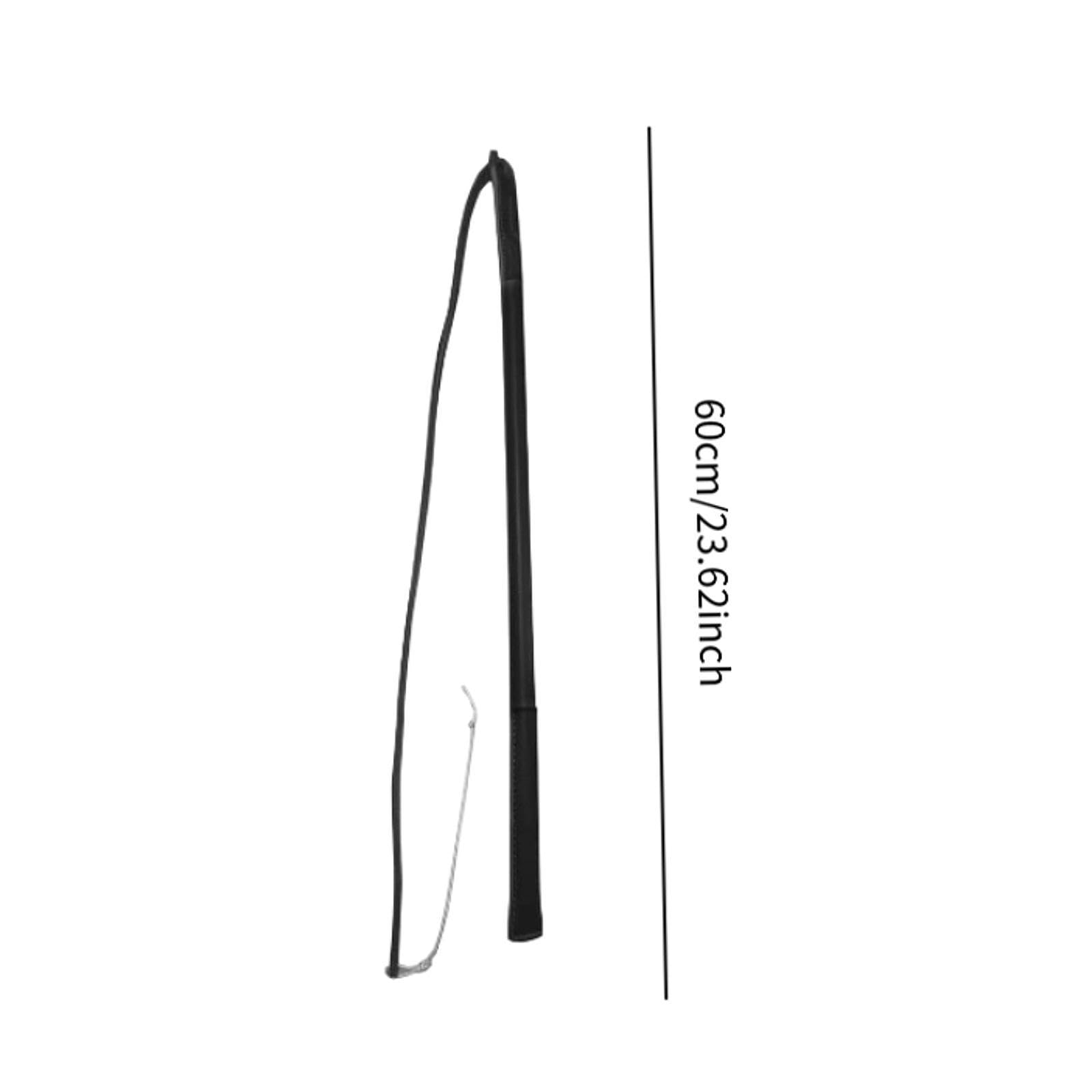 Dog Training Whip PU Leather Behavior Tool with Handle for Puppy