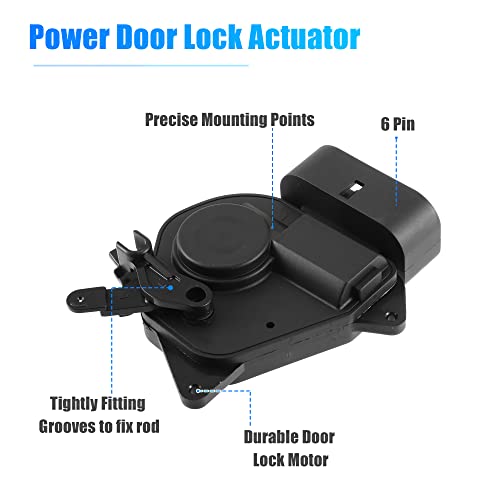 Image of X AUTOHAUX Front Left Side Door Lock Actuator Motor for Lexus IS300 2001-2003 69120-53030