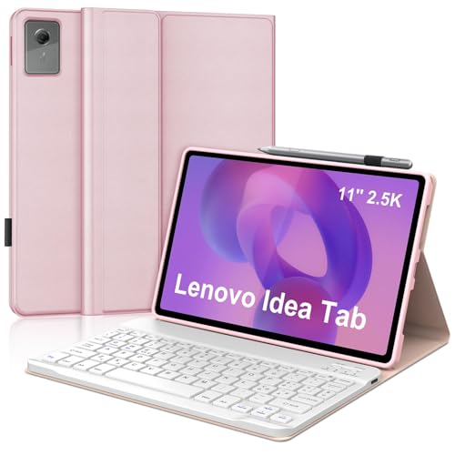 Accessori completi e servizio clienti eccellente: 1 custodia per Lenovo Idea Tab 11 Pollici, 1 tastiera per Lenovo Idea Tab 11 Pollici, 1 cavo TYPE-C, 1 guida utente. Inoltre, se avete domande sul modello o sulla funzione del nostro prodotto, non esitate a contattarci, siamo desiderosi di risolvere il vostro problema e forniamo 365 giorni di servizio di restituzione e sostituzione.