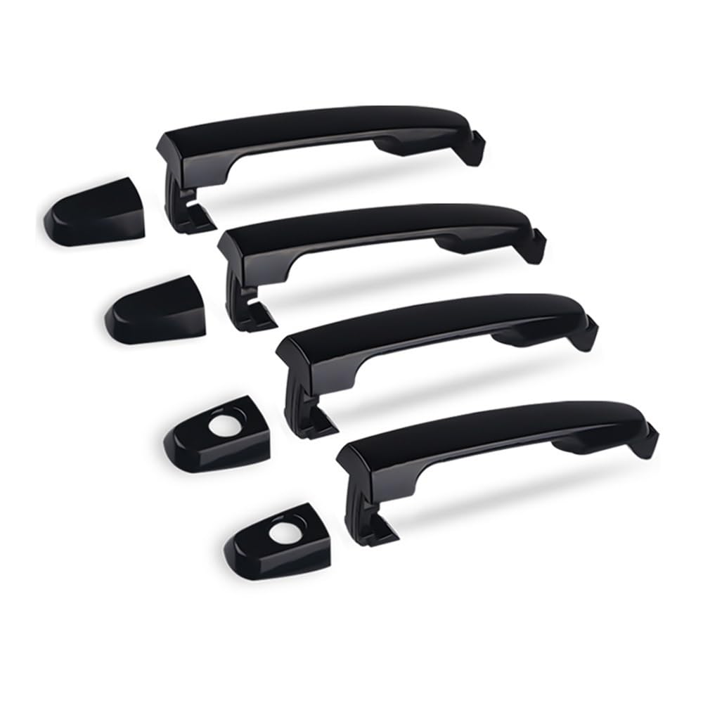 Poignée de porte extérieure gauche droite en ABS pour Camry Prius Yaris - 4 pièces