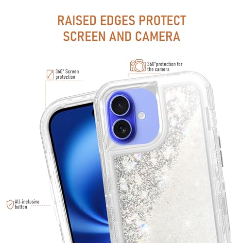 Coque iPhone 17 Asuwish silicone hybride robuste 6,3 pouces - 2