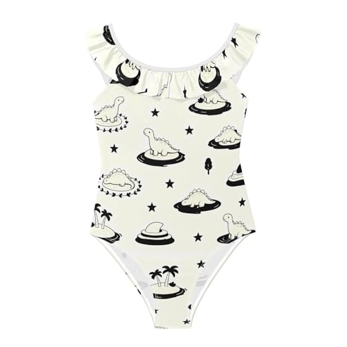 Maillot de bain fille dinosaure anti irritation doux léger