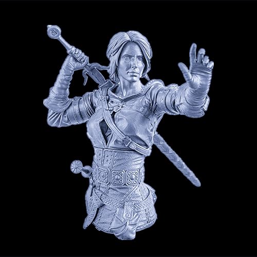 Busto de resina escala 1/10 guerrera antigua kit de modelismo para pintar