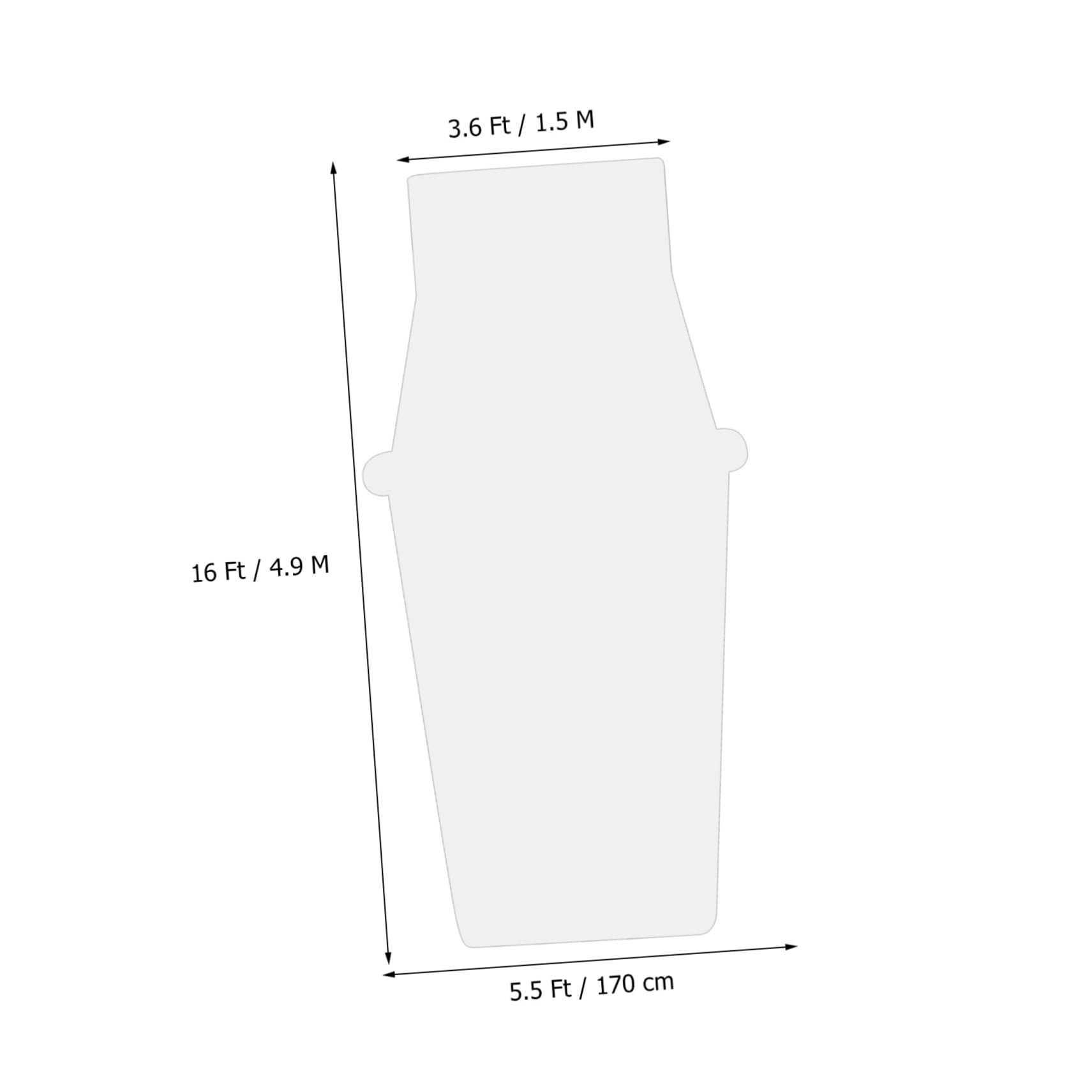 OSOLADY 170t Weather SUV Car Cover Silver-Coated Outdoor Protection for Sun Rain and Snow for Models — view 6