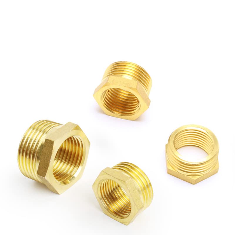 Boccola riduttore Raccordo filettato in Ottone Drto RS PRO, BSP, 1-2 Maschio 1/2 in - Femmina 3/8 in BSP | RS