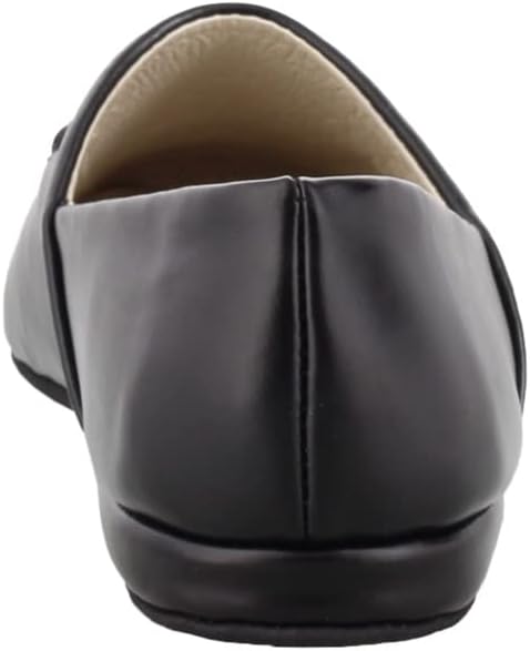 L.B. Evans Men's Duke Opera Slipper - Genuine Leather Comfort Slippers (Black, Size 8.5 M)