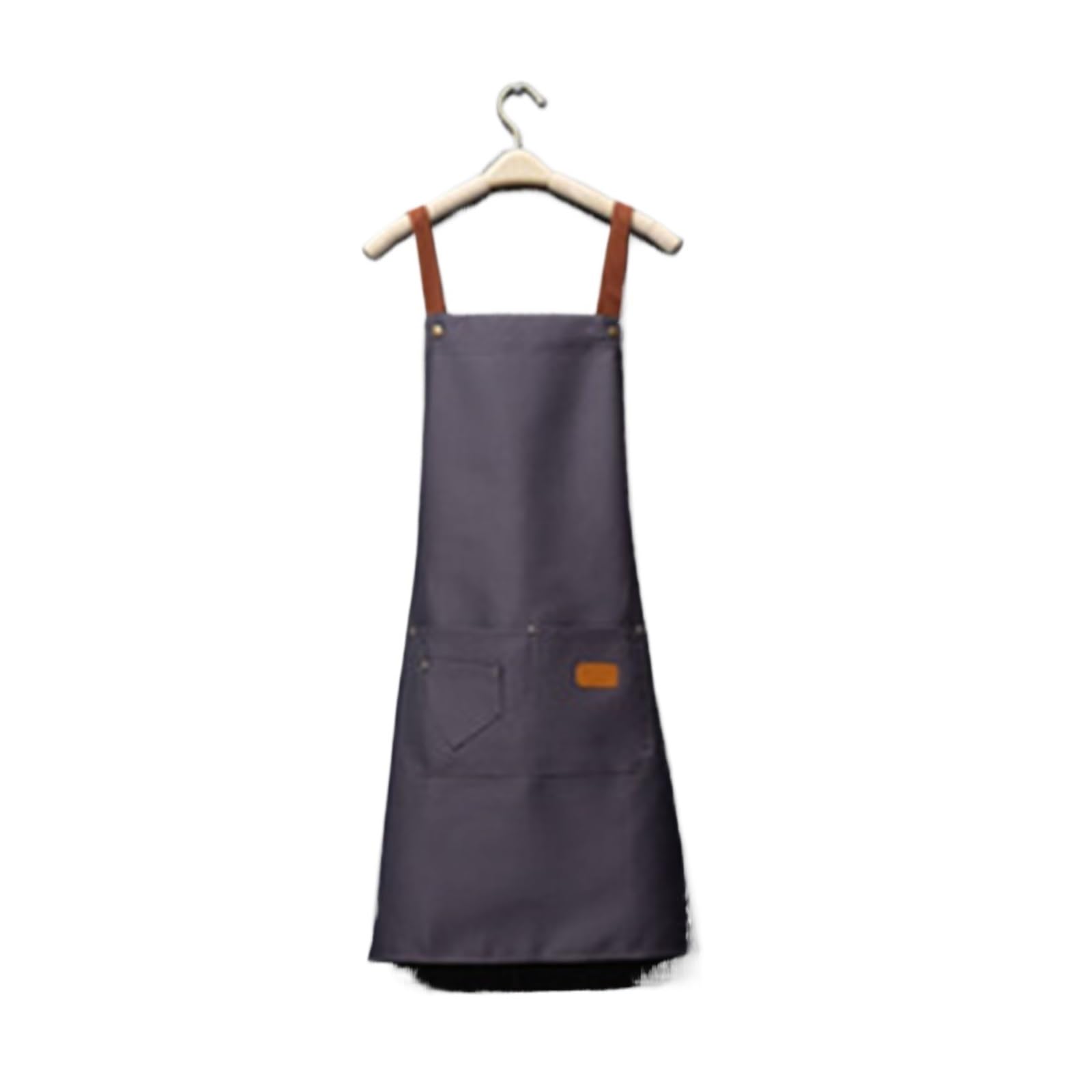 delantal Delantal de cocina impermeable for adultos, hombres y mujeres, correa cruzada ajustable en la espalda, babero trabajo for cocinar, limpieza restaurantes, 1 ud
