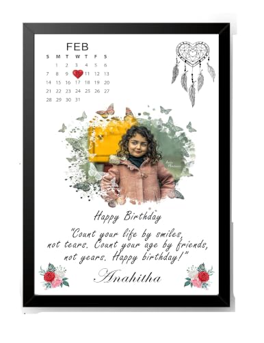 Image of A4 Size Photo Frame For Home and Office Decoration | 8x12 Inches (Black), Rectangular, Black, 2