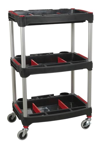 Sealey CX313 3-level Composite workshop trolley