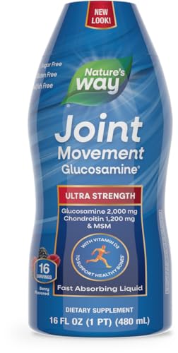 Nature's Way Wellnesses Joint Movement Glucosamine, Berry, 16 oz.