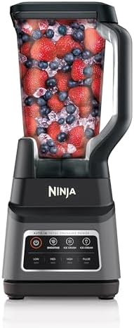 Ninja Professional Plus Blender with Auto-iQ | Smoothie and Ice Cream Maker, Frozen Drink Mixer, Margarita Machine | 3 Auto-iQ Presets, 1400W, 72-oz. Total Crushing Pitcher | Dark Grey | BN701 1