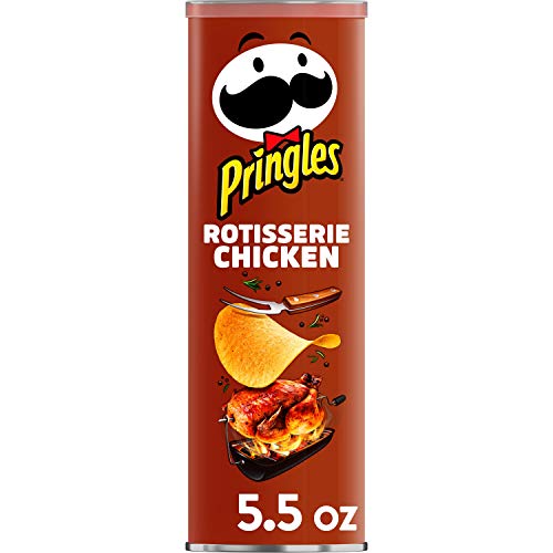 Pringles, Potato Crisps Chips, Rotisserie Chicken, 5.5oz Can
