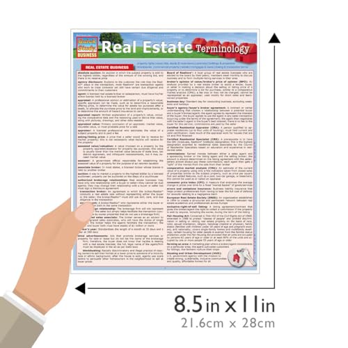 Quickstudy 9781423216667 Real Estate Terminology thumb #2