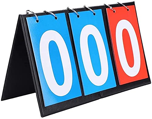 Marcador portátil flip 3 dígitos para deportes miniatura 4