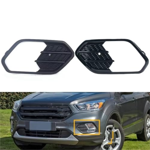 Couverture calandre antibrouillard Ford Kuga Escape 2017-2019 - 5