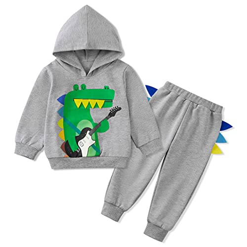 Synpos Toddler Baby Boys Fall Winter Outfit 2T 3T 4T 5T Clothing Hoodies Sweatshirts Cotton Tops Suits Casual Activewear #TOP25