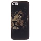 iPhone 6 Case, Wandeneng iPhone 6 (4.7 Inch) Case - Fashion Style Colorful Painted Colorful TPU Case Back Cover Protector Skin For iPhone 6 4.7Inch (Lion)