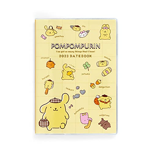 Daybook Sanrio Pompompurin B6 2023 l'agenda mignon qui apporte de la douceur à votre organisation