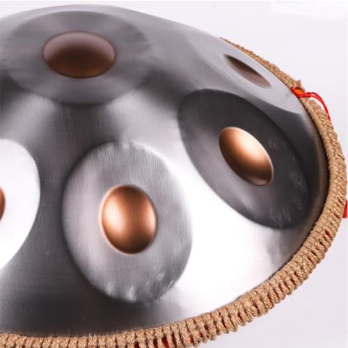 Handpan ORANGES D Minor 9 Notas Acero 22 Pulgadas miniatura 1