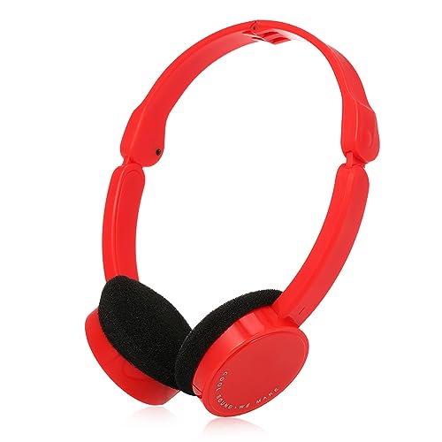 Docooler Auriculares deportivos plegables con cable de 3,5 mm, para niños, MP4, MP3, smartphones, ordenadores portátiles
