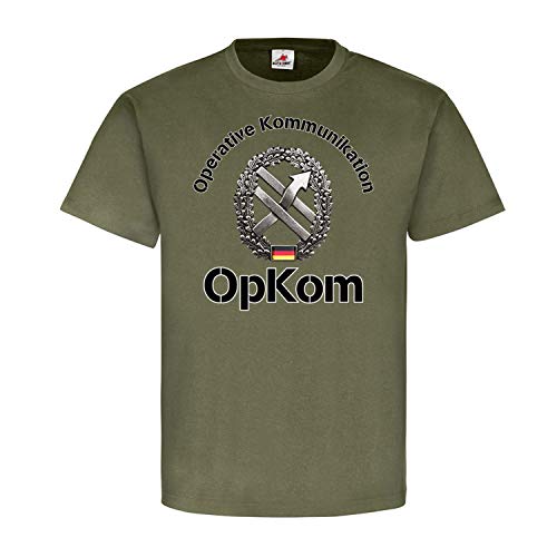 T-shirt de combat psychologique OpKom vert pour éviter la sueur