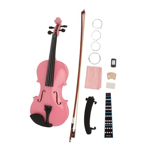 Generic Violín Acústico 4/4 para Niños y Adultos, Kit de Iniciación con Caja, Colofonia,...
