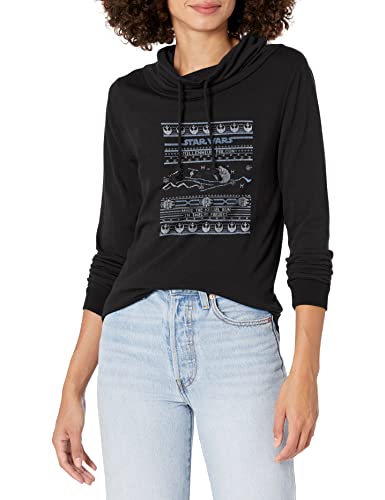 Suéter feo Star Wars Falcon Attack abrigo sin picores para mujer