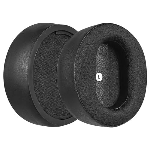 Geekria Sport Repuesto de Almohadillas de Gel Refrigerante para Auriculares Inalámbricos Audeze Maxwell, Almohadillas y Cubiertas Transpirables de Tela de Malla (Negro) miniatura 2