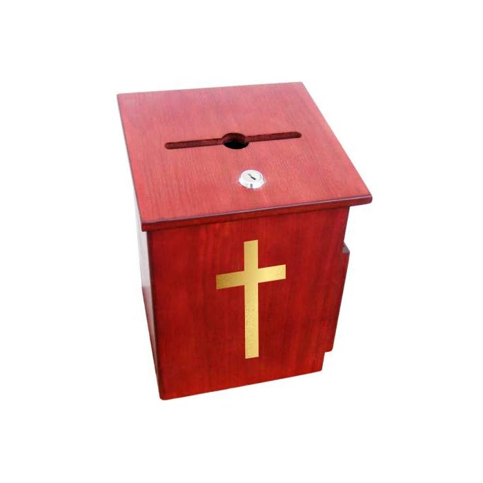 Buy FixtureDisplays Church Collection Fundraising Box Suggestion Box