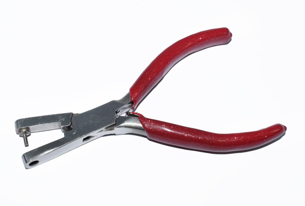 Beadwaala Beading & Jewelry Tool,2 mm Holes Jewelry Making Leather and Plastic Punch Pliers Leather Hole Cloth Home Puch Plier for jewelry Making (per pcs)-image-15