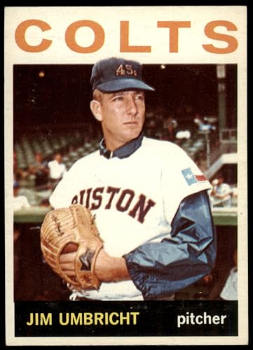 1964 Topps #389 Jim Umbricht Houston Colt 45s EX+ Colt 45s